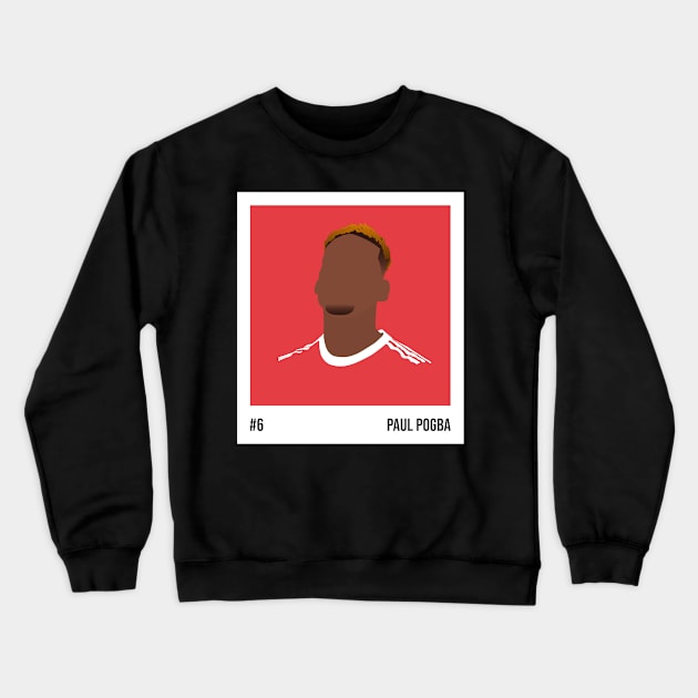 Paul Pogba Minimalistic Camera Film Crewneck Sweatshirt by GotchaFace